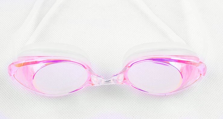 Svømmebriller yingfa dykning surfing briller optisk elektroplade vandtæt silikone reducerer blænding svømmebriller: Y588af( v )-05