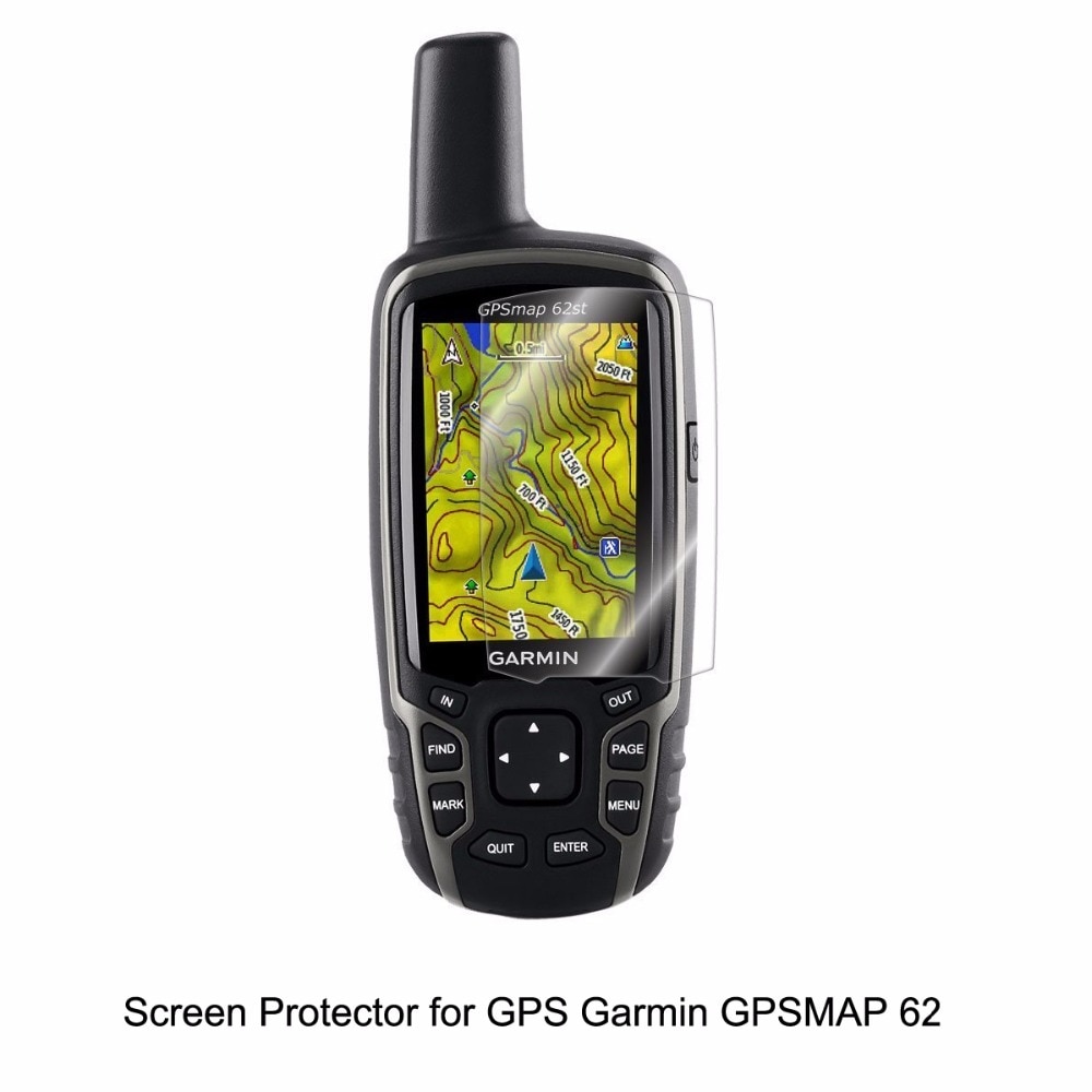 3 * Clear Lcd Screen Protector Film Voor Handheld Gps Garmin Gpsmap 62 64 62st 64st 63SC 64X 64SX 64CSX astro 320 220 Alpha50