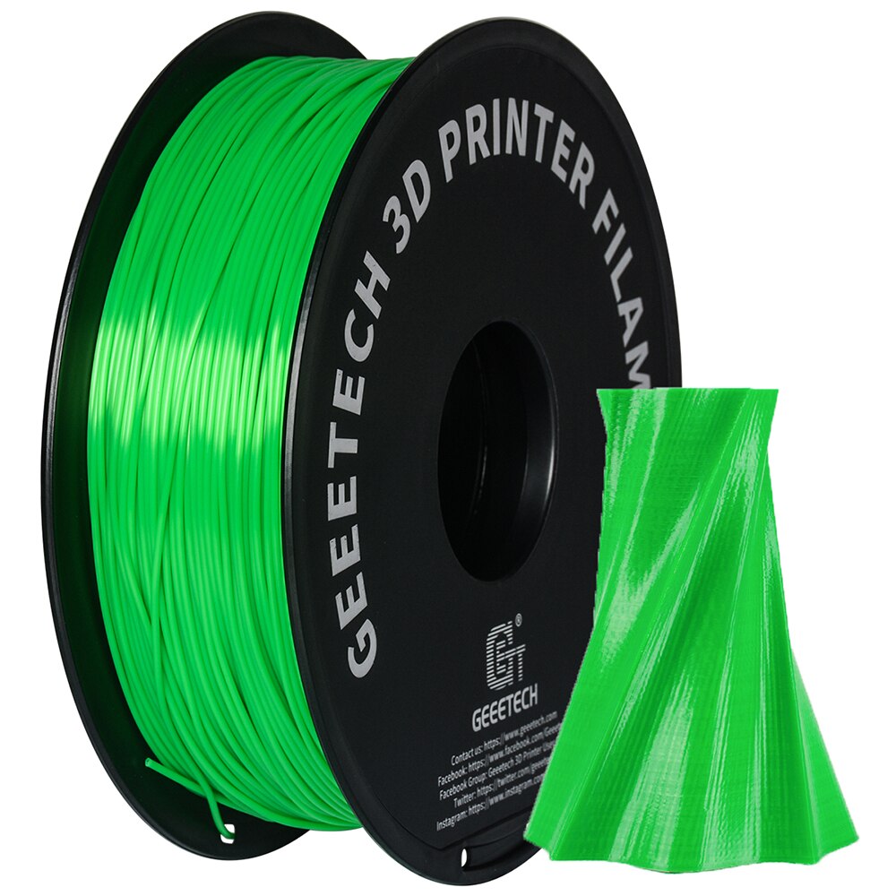 1KG PLA Filament For 3D Printer 1.75mm Filament Silk Filament Muticolor 3d Printer Filament PLA Green Wood Color