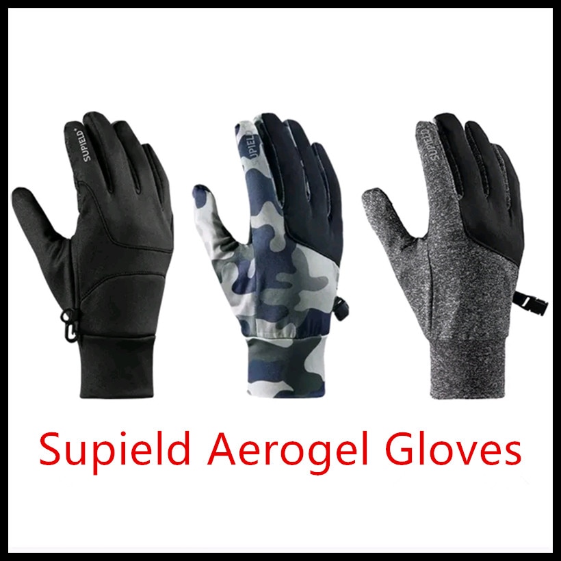 Youpin Supield Aerogel Koude-Proof Warm Handschoenen Touch Screen Outdoor Fietsen Handschoenen Winter Herfst Winddicht Motorhandschoenen