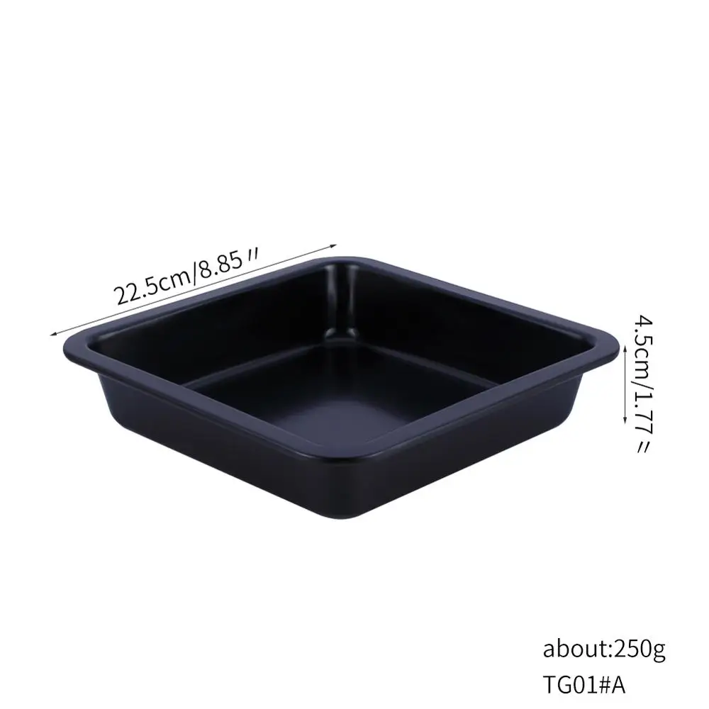 Non-Stick Square Cake Pan Carbon Steel Baking Tray Pie Pizza Bread Cake Mold Bakeware Baking Tools Baking Dishes: Default Title
