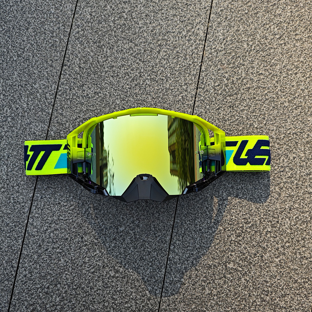 Motorcycle Glasses Velocity6.5 Helmet Goggles Windbreak Ventilate BMX ATV Moto Dirt Bike Outdoor Sports Glasses Safety Goggles: army green
