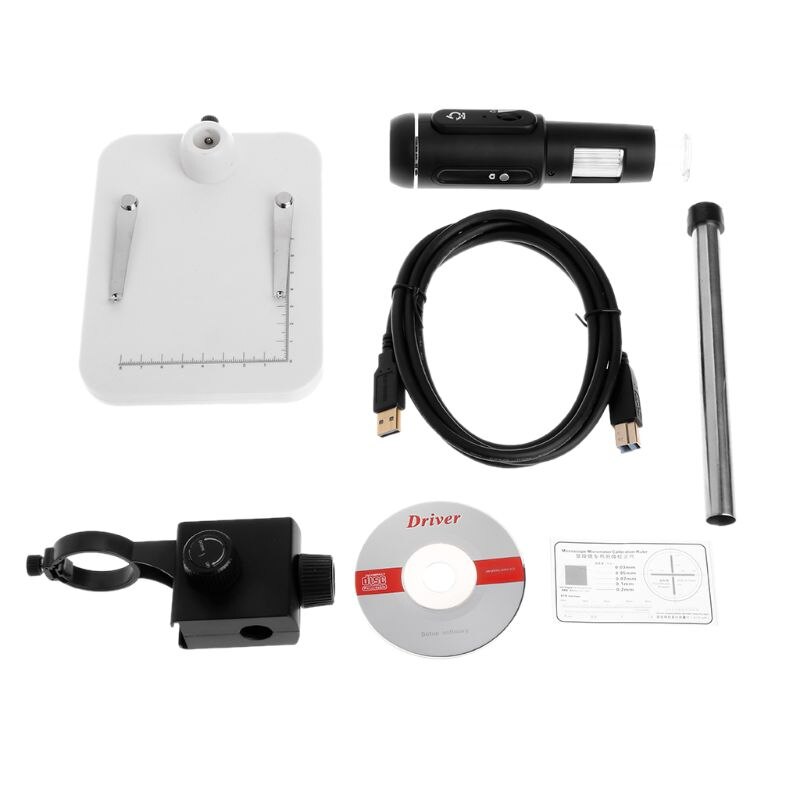 1000X Usb 3.0 Digitale Microscoop 5MP Hd Camera Elektronische Vergrootglas Met Houder