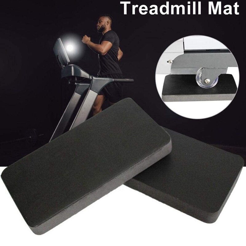 6 stuks loopbandmat geluidsisolatiemat fitnessmat met rubber met hoge dichtheid