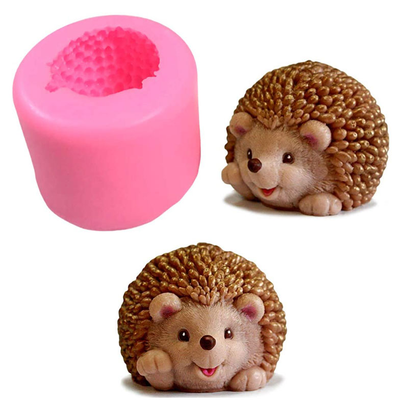 Hérisson Silicone savon moule artisanat Art artisanat moules bricolage à la main bougie moule moule pour la fabrication de savon