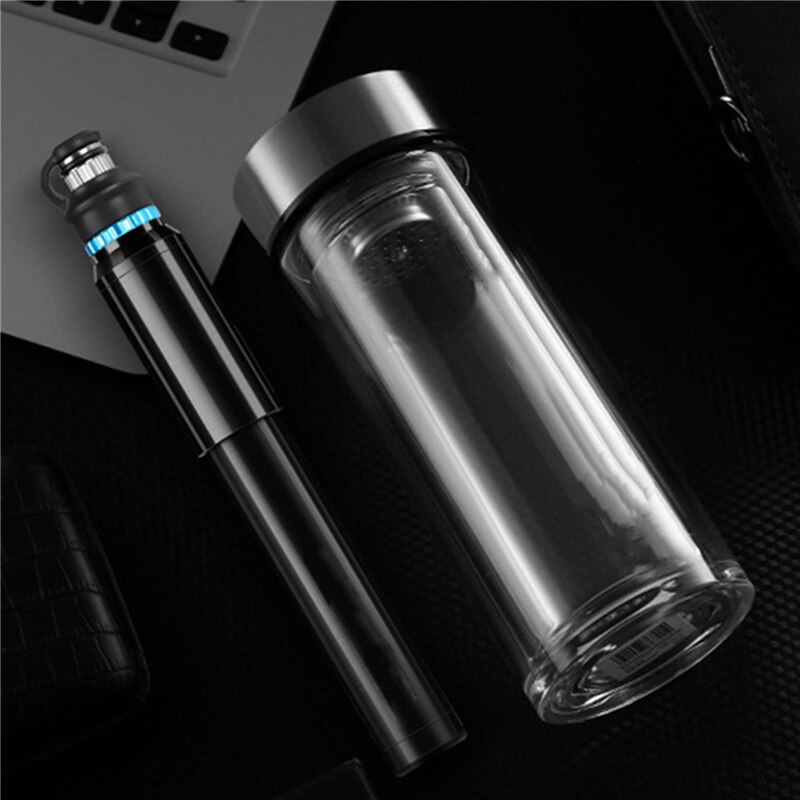 1 Pcs Mini Bicycle Pump Presta Valve Mountain Bike Schrader Valve Hose Pumps With Running Fitness Bicycle Accessories