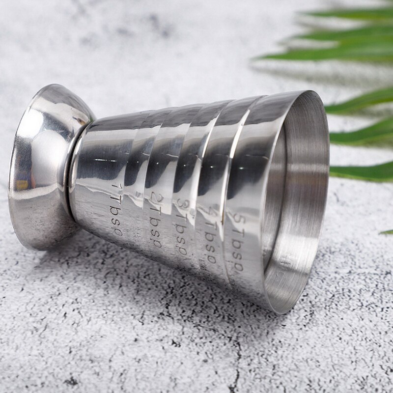 Doseur Cocktail et Alcool 25-50ml – Jigger Professionnel Acier