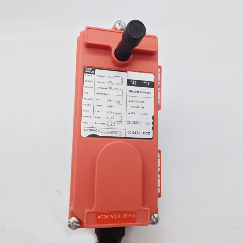 Control remoto inalámbrico de grado Industrial IP65 para polipasto eléctrico PA, mini polipasto eléctrico PA, PA200, PA300, PA400, 100-400KG