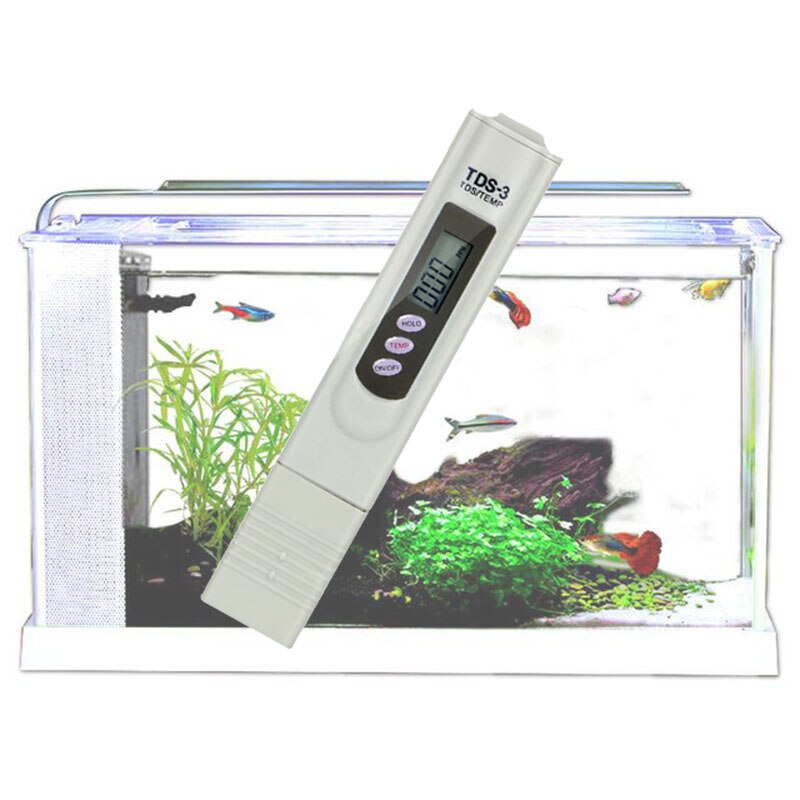 Portable TDS-3 Meter Digital TDS Water Testing Pen Aquarium Pool tester Hardness Meter GH/DH Test Tool Accessories