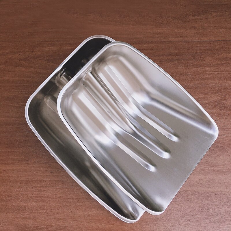 Thickened stainless steel spade Square shovel garbage shovel Stainless steel shovel Large shovel grain shovel Snow shovel
