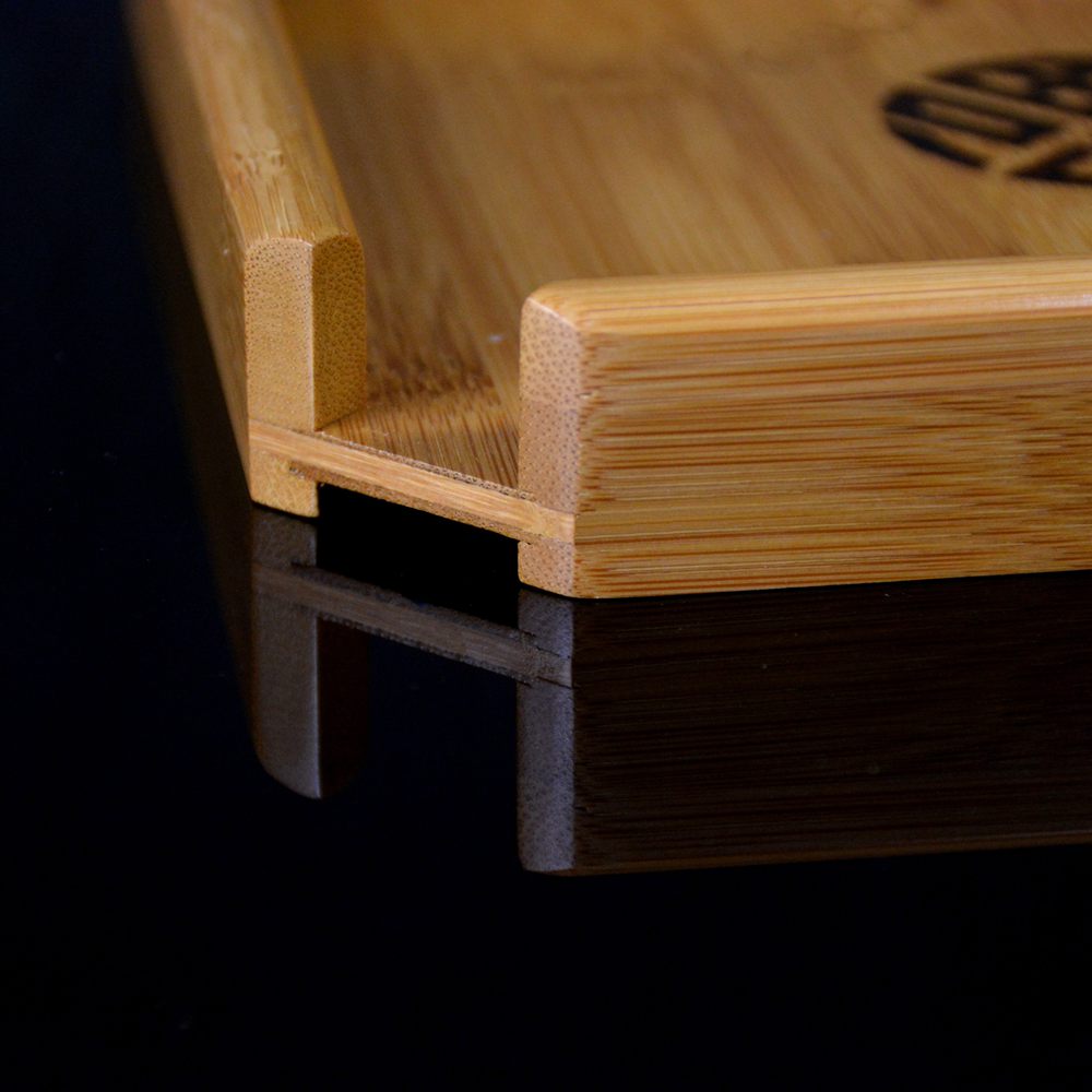 23X23 Cm Grote Natuurlijke Bamboe Theeblad Bamboe Puer Thee Board Voor Tonen Thee