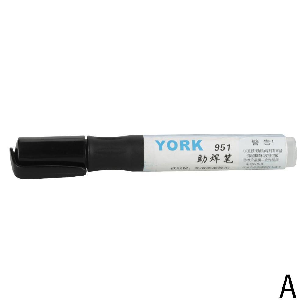 10ml 951 Soldering Flux Pen Non-clean Low-solids Soldering Rosin Flux Pen For Soldering Solar Panel DIY Power Panel Lead-free: A