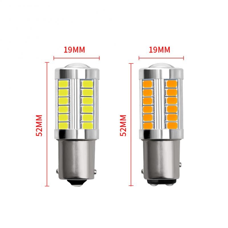 2 Stuks Auto Licht Signaal Lamp 1156 BA15S P21W Led Led Turn Remlicht Achterlicht Led Auto Achter Reverse lamp Signal Light Led Lamp