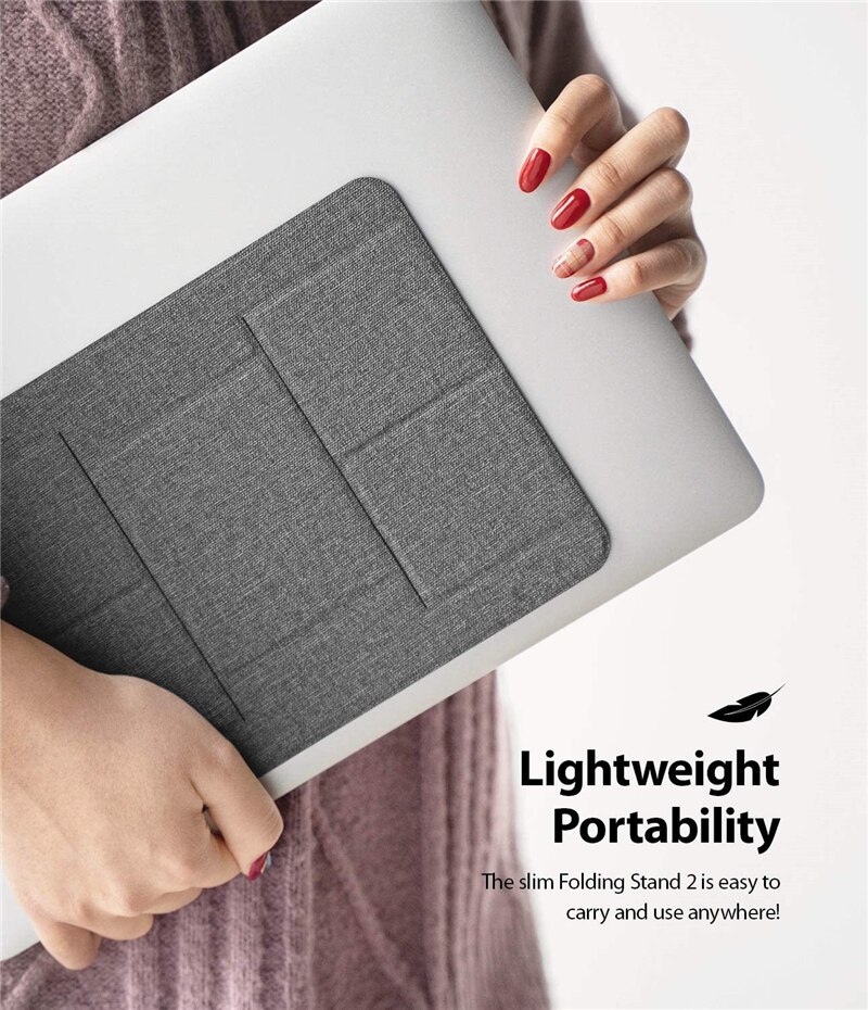 Soporte plegable y ajustable para portátil, soporte de brazo para Macbook Pro 13, Mac Book, Notebook, accesorios de soporte portátil