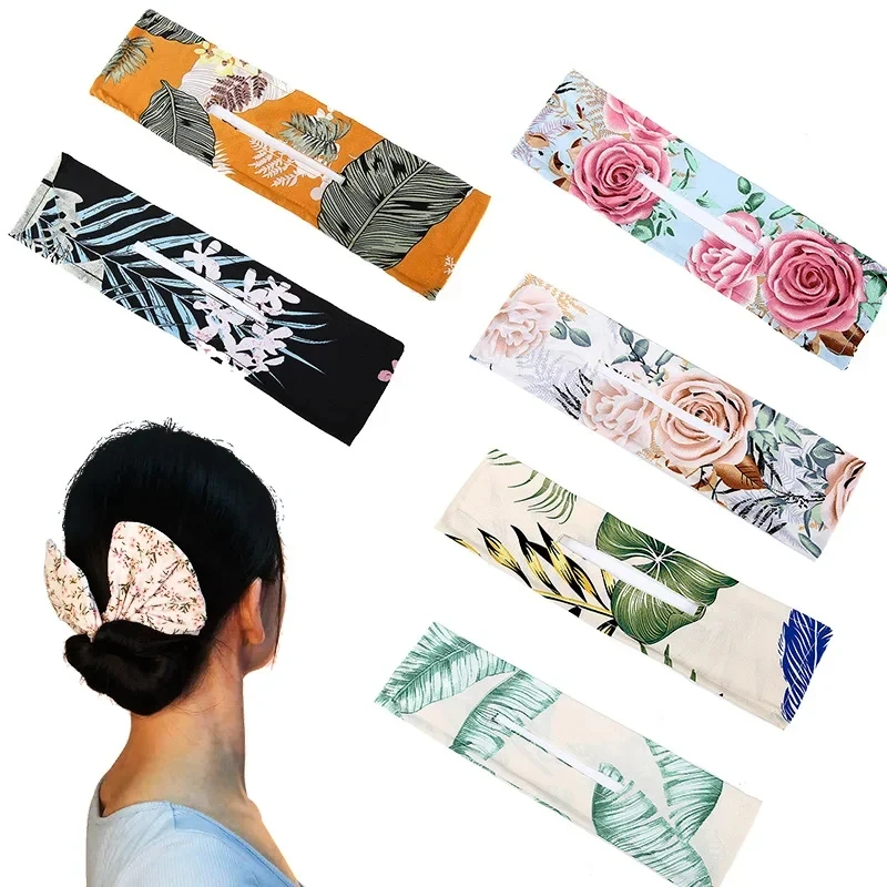 Pince à Cheveux Magique pour Femme, Accessoire de Coiffure, Twist mn matut, Bun Maker, Anneau, Outil d'Épingle à Cheveux Torsadée