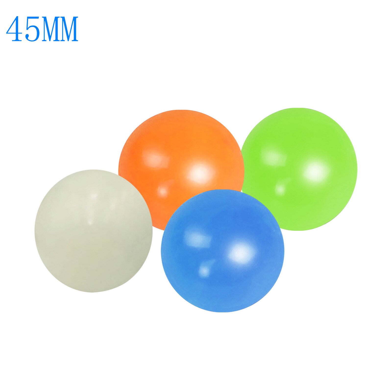 Stick Wall Ball Stress Relief Ceiling Balls Squash Ball Globbles Decompression Toy Sticky Target Ballceiling Light Ball наруто: N