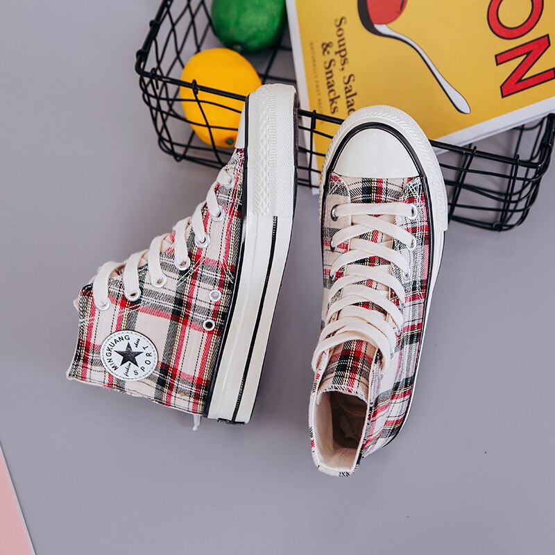 spring white shoes women's shoes flat shoes high-top sneakers casual shoes sneakers