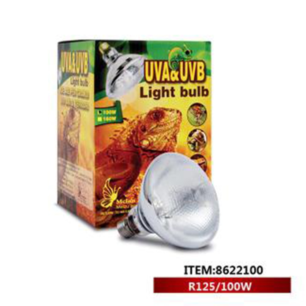 Reptil Volle Spektrum Solar- Lampe Sonnenlicht Sunlamp Temperatur Kontrolle 100W 160W