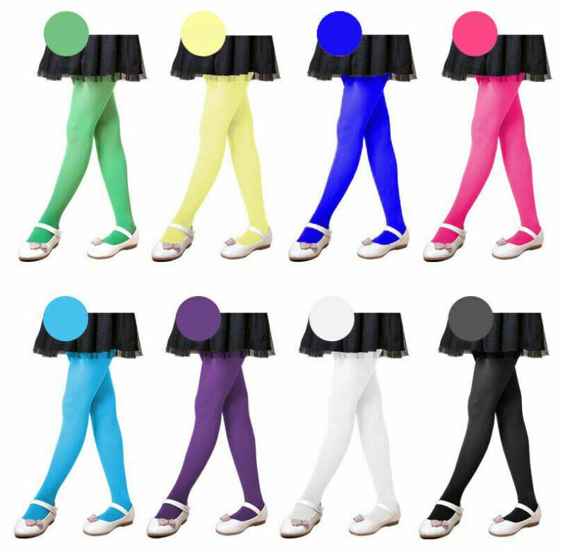 Kids Meisjes Panty Panty Kousen Kousen Prinses Party Ballet Dans Kousen 1-9Y