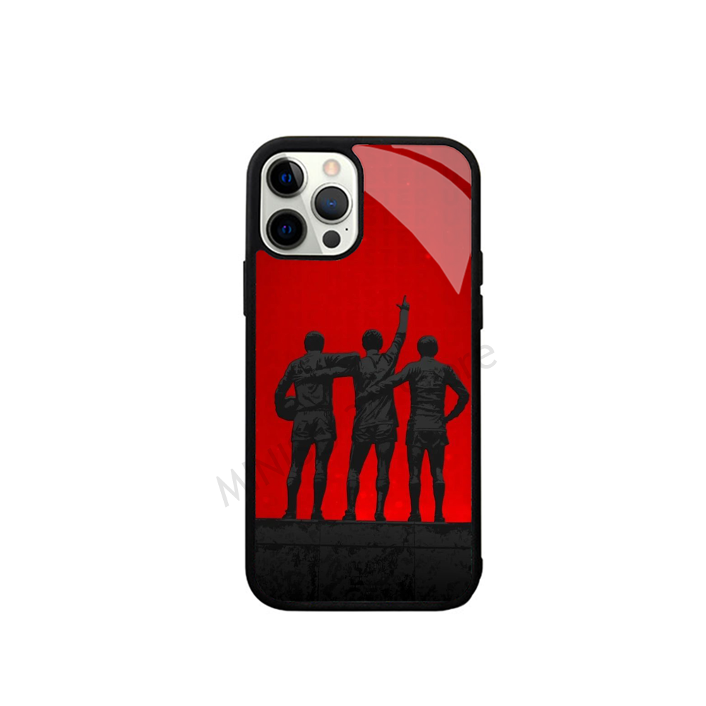 Funda de teléfono del Manchester United, magnética, fuerte, para IPhone 15, 14, 13 Pro Max, 11, 12 Mini, Magsafe: ABS