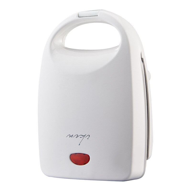 220v elétrica sanduíche máquina do fabricante de café da manhã antiaderente portátil torrada pão cozimento pan ue/reino unido/au/eua plug disponível: White