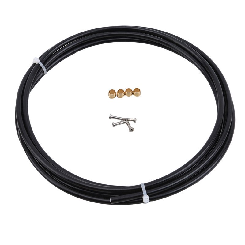 Mountainbike bremser cykel olie skål 5mm bremse olie rør sæt cykling cykel tilbehør cykel tilbehør gadgets: Sølv