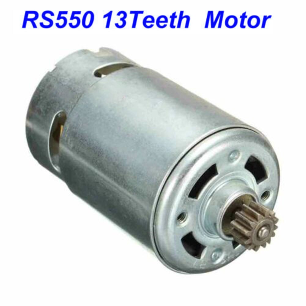 1 stk 18v rs -550vc-8518 metalmotor  rs550 13t tænder gear udskiftning til bosch gsr 10.8-2- li gsr med stærk magnetisk kulbørste