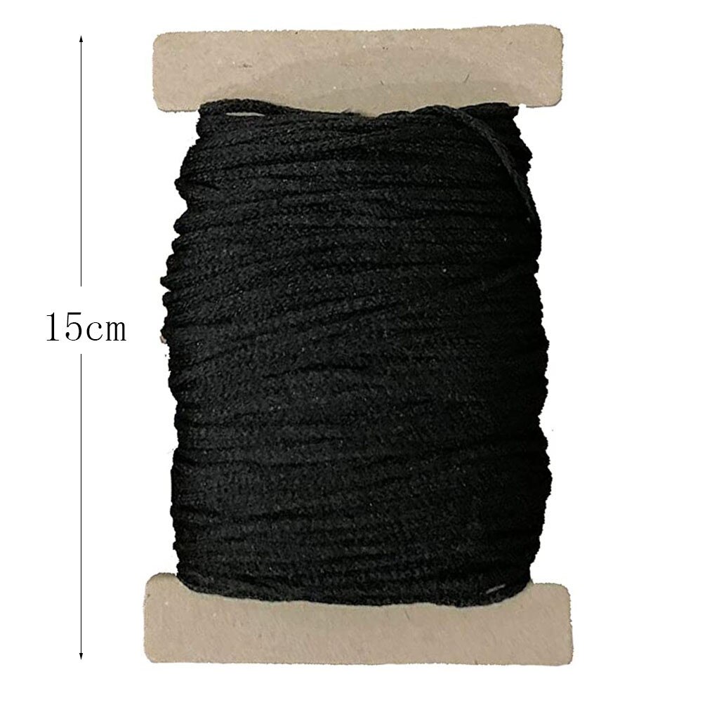 15m 3mm Elastic Band Diy Handmade Round Soft Rubber Elastic Band Belt Wearing Diy Garment Accessories Elastic Bands
