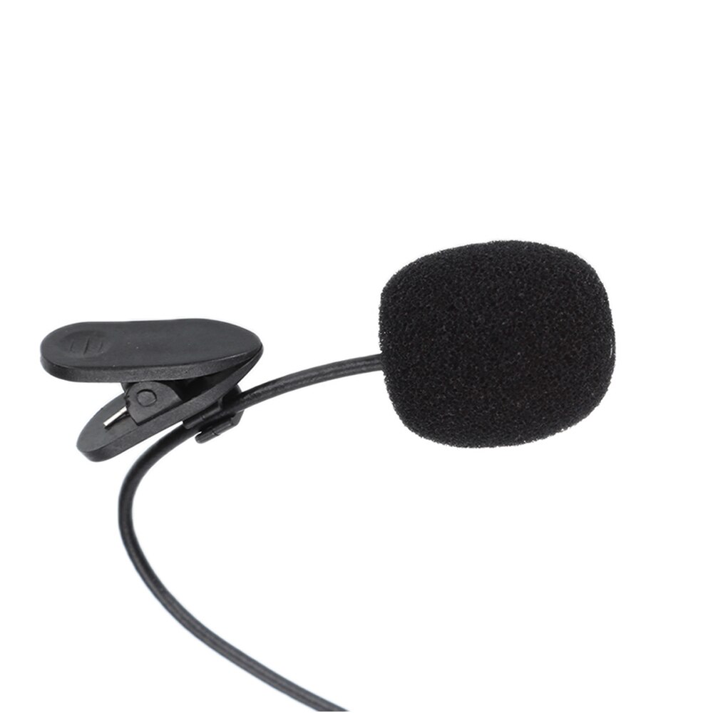 Portable External Clip-On Lapel Microphone 3.5mm For Mobile Phone SmartPhone Recording PC Gaming Conference Voice Universal Mic