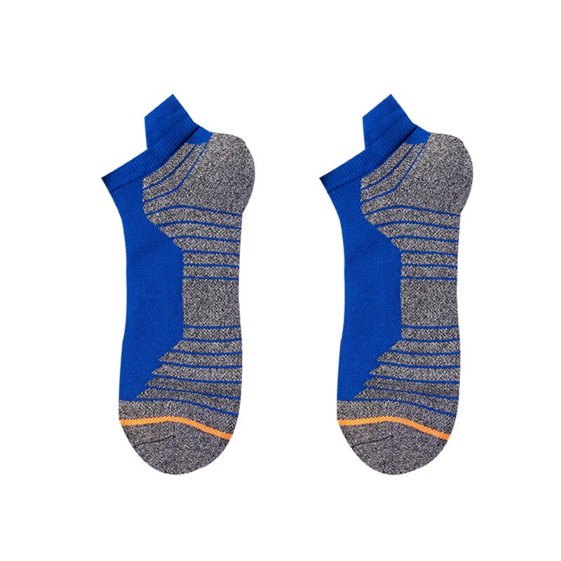 Men's Sports Socks Towel Bottom Boat Socks Outdoor Breathable Basketball Male short tube Socks 4Pairs/lot