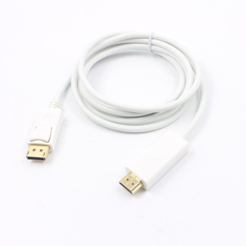 Display Port to HDMI Cable Cord DP to HDMI Cable Adapter Gold Plated US