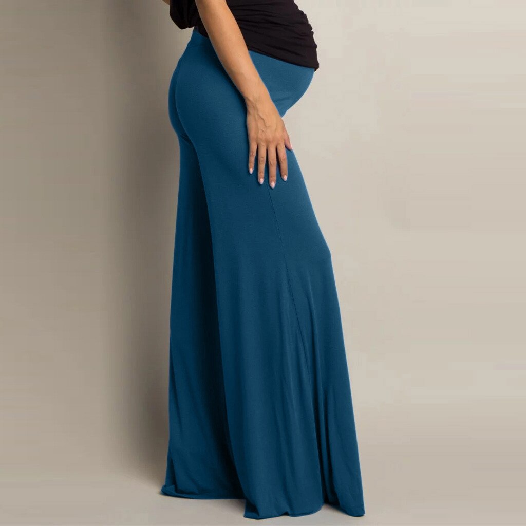Maternity Woman High Waist Pants Trousers Pregnant Comfort Prop Belly Legging ropa embarazadas6.73gg