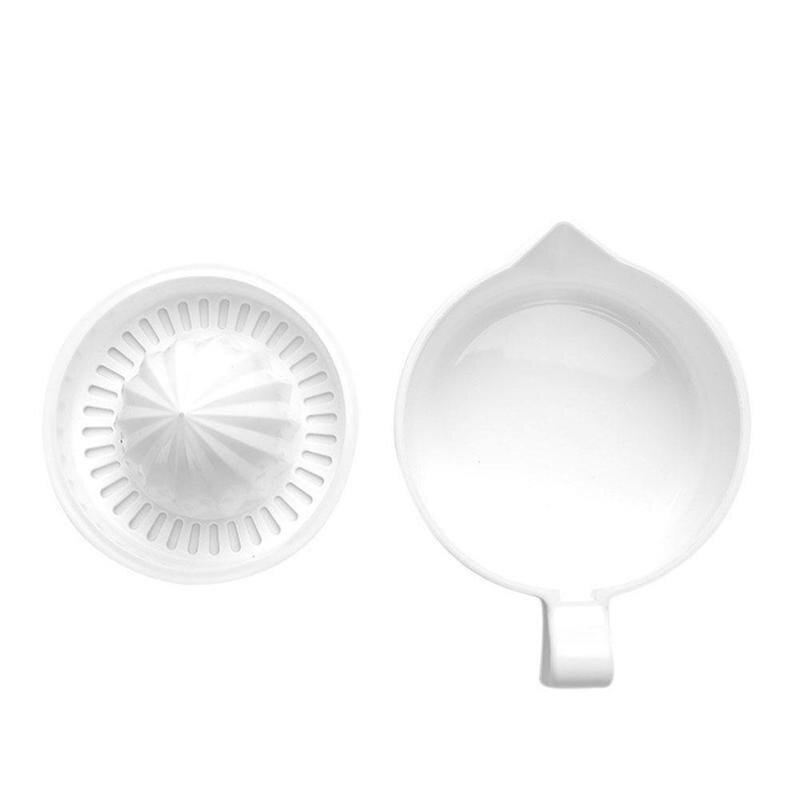 1pcs Lemon Press Manual Lemon Juicer Plastic White Juicer Juice Machine Kitchen Accessories Fruit Citrus Press Home Lemon F3J6: Default Title