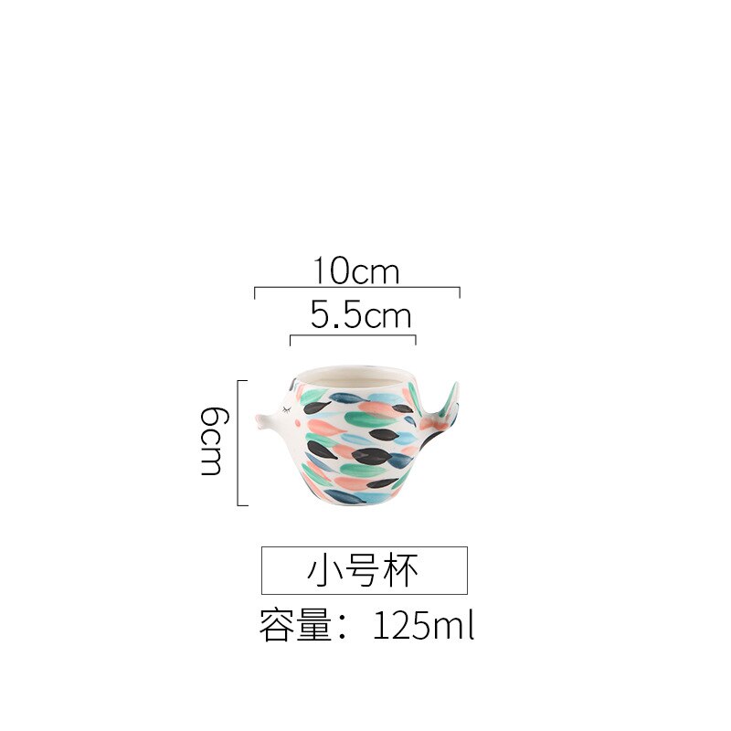 Ceramic Tea Set AfternoonTea Hand-painted Teaset Dessert Dish Snack Plate Coffee Cup Mother's Day Premium Teapot: S cup