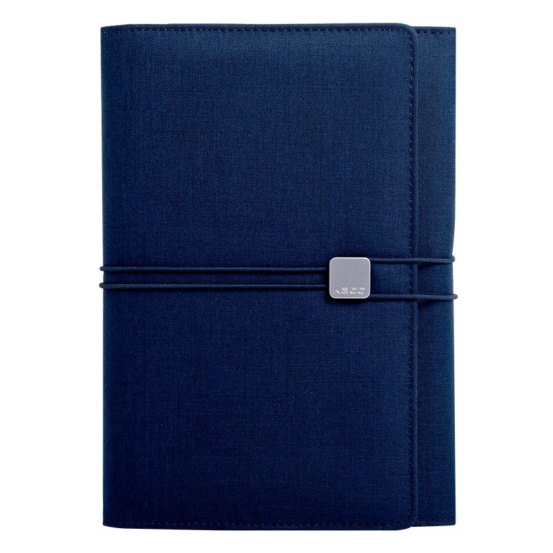 Kaco alio vandtæt stof business sæt konference  a5 notesbog multifunktionelle kontorartikler: Mørkeblå