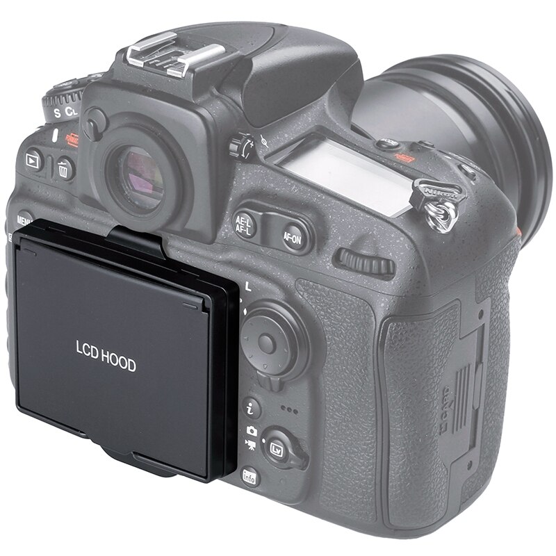 Pare-soleil/protection d'écran lcd pliable pour appareil photo nikon  d800/d810/d800e/d810a