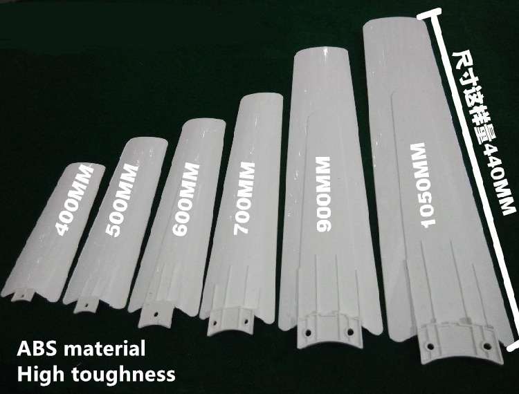 ABS material Fan leaves High toughness Fan blade three pieces
