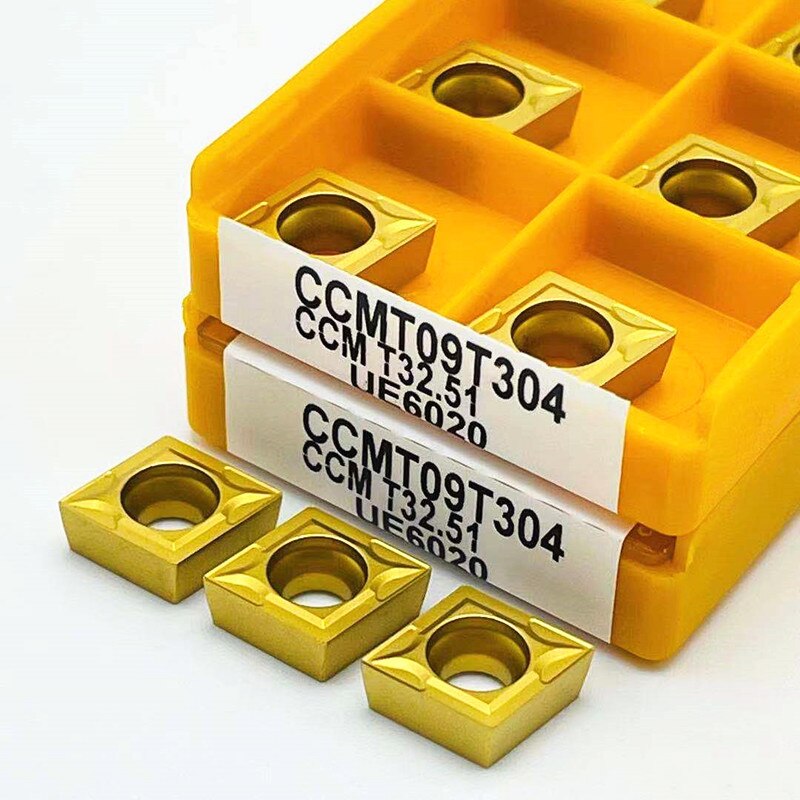 Carbide insert CCMT09T304 CCMT09T308 VP15TF UE6020 US735 CCMT060204 Metal turning tool end milling cutter CCMT 09T308 CNC tool