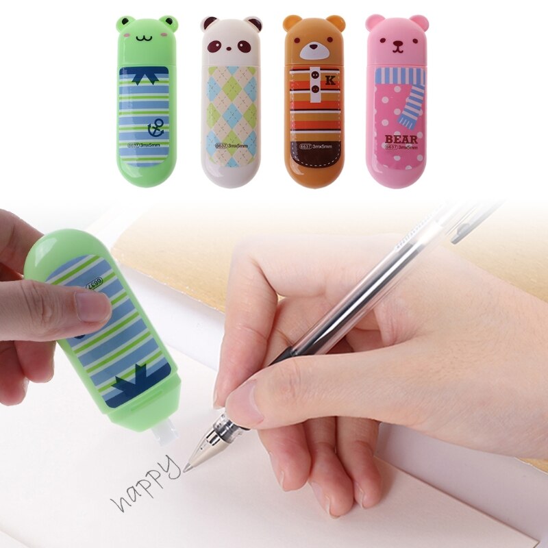 Cute Cartoon Animal Correction Tape School Office Supply Kawaii Stationery