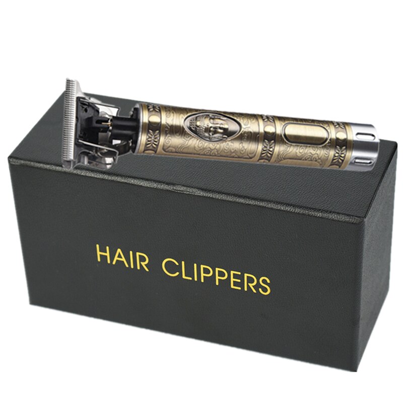 Hair Split Trimmer Straightener Hair Clipper Trimming Hairy Branches End Split Hair Trimmer Built-in Battery Split Hairs Cutter: copper with box