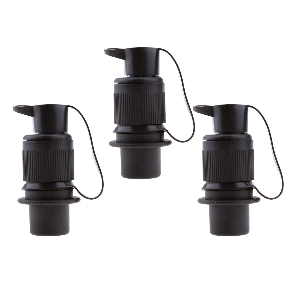 3xIP68 Waterproof 3 Pin Trailer Truck Electrical Cable Connector Plug Socket