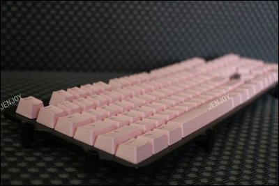 Teclas PBT 104-87-84 teclas retroiluminadas de doble disparo para teclado mecánico Cherry MX amarillo: Rosa