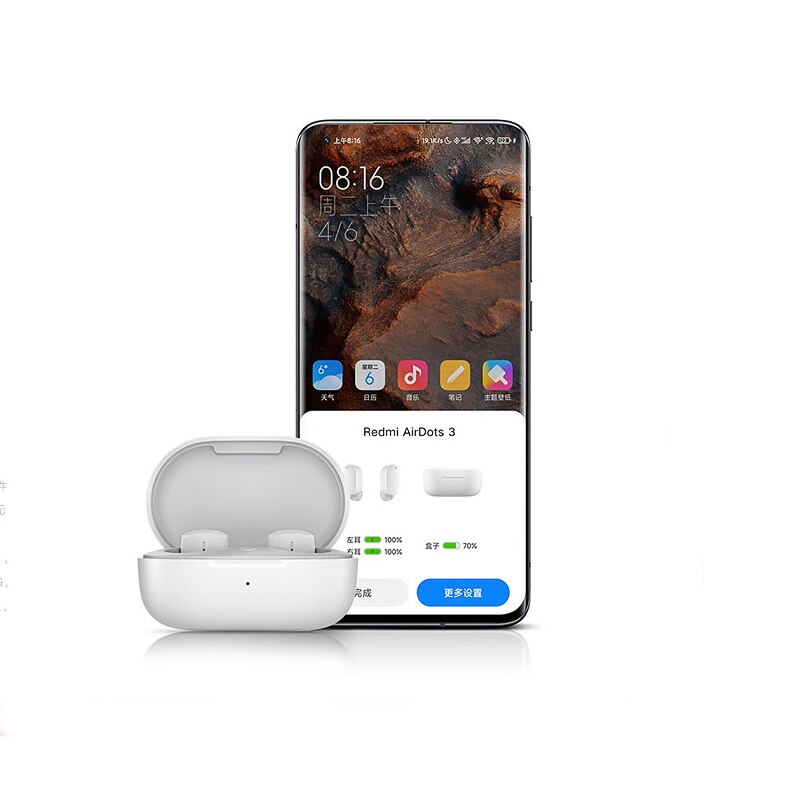 Original Xiaomi Redmi AirDots 3 TWS Wireless Bluetooth 5.2 Earphones Hybrid Vocalism Mi True Wireless Headset Xiaomi Headphones