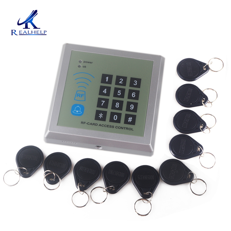 RFID Keypad Access Controller support 10,000Users Card Standalone Access Control Readers WG 26output Swipe Card System