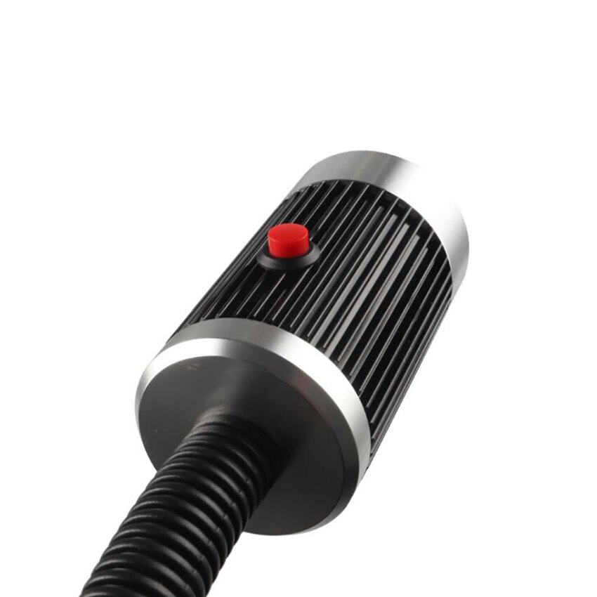 LED Sewing Machine Light, Industrial Lighting Work Lamp, Screws Fixing Base Mount, 6W, 24V, 500mm Long Flexible Neck, for Works