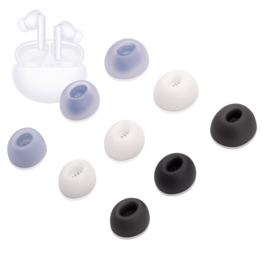 Silikon-Ohrstöpsel für Huawei Freebuds 6i Eartips Freebuds Pro 2/3 Ture Wireless Earbuds Tips Anti-Rutsch-Staubfilter TWS-Ohrstöpsel