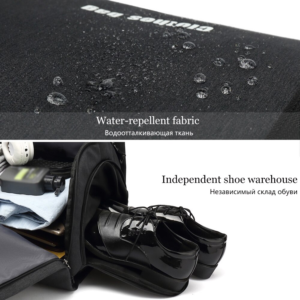 Markroyal Oxford Bussiness Reistas Met Schouderriem Plunjezak Carry Op Opknoping Koffer Kleding