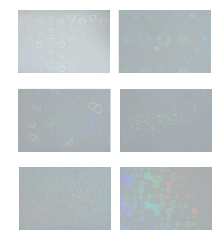 Plakband Terug Koud Lamineren Op Papier Plastic 50 Vellen 105X165Mm Diy Pakket Kleur Kaart Foto Lamineren film