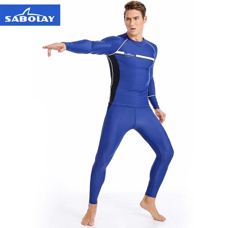 Muta giacche pantaloni muta da sub manica lunga Scuba Jump surf Snorkeling mute