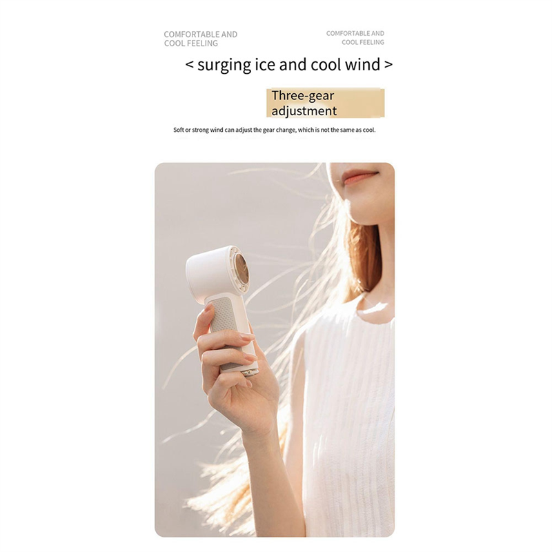 A01v- draagbare handventilatoren, mini-airconditioner, , 2000 mah, usb-oplaadbaar